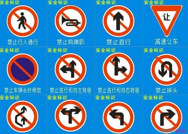 看清信號燈、標牌與標線
