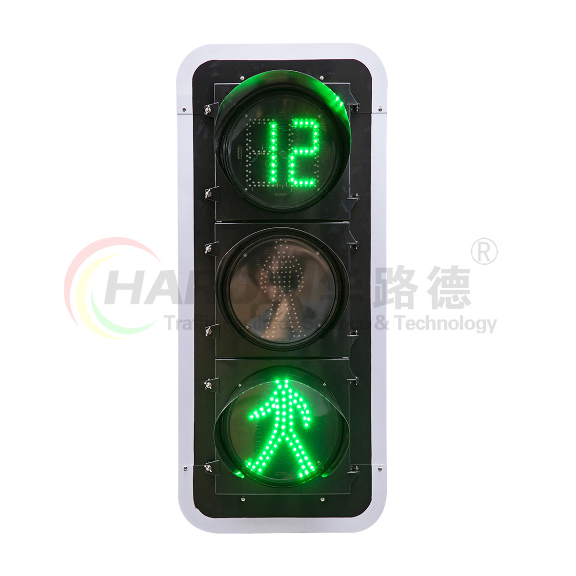 帶獨立數顯靜態人行橫道燈-2